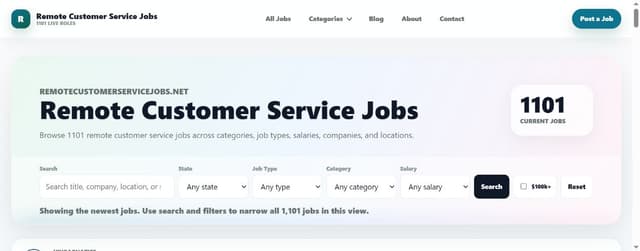 Remote Customer Service Jobs screenshot 1