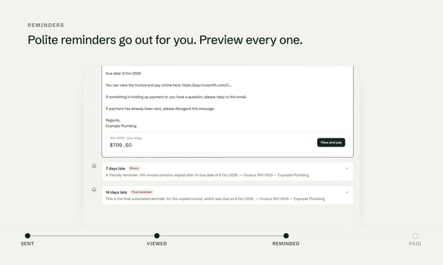 Invosmith screenshot 1