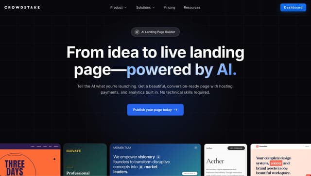 Crowdstake AI screenshot 1
