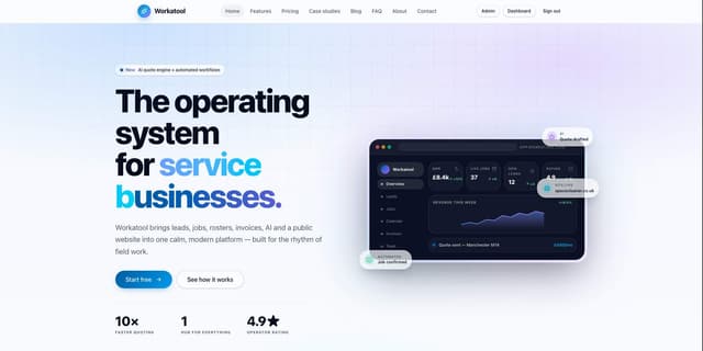 Workatool screenshot 1