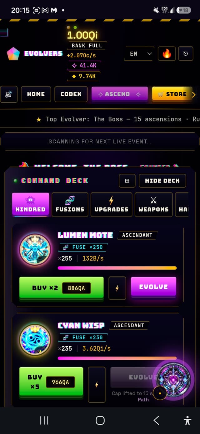 Evolvers Game screenshot 5