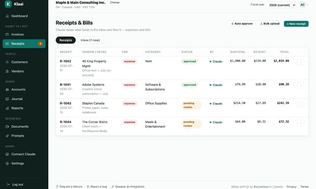 Klaai screenshot 1