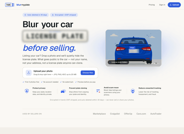 blurmyplate screenshot 1