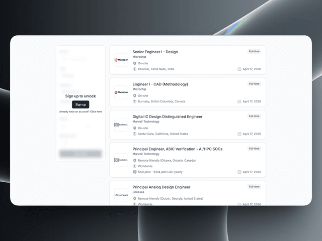 Semiconductor Design Jobs screenshot 3
