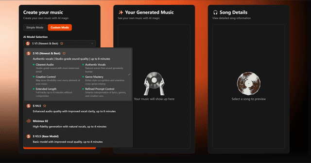 AI Song Maker Free ,Online | Vibe Musicing screenshot 2