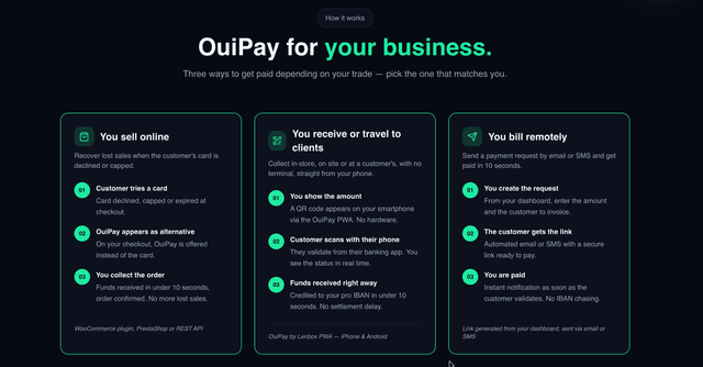 OuiPay by Lenbox screenshot 1