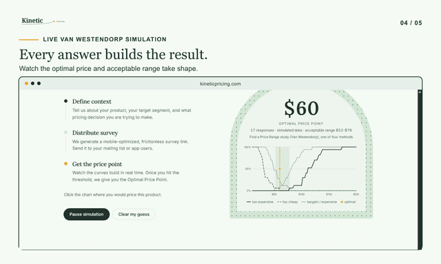 Kinetic Pricing screenshot 4