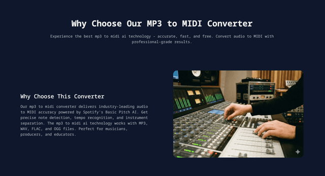 Mp3ToMidi screenshot 3