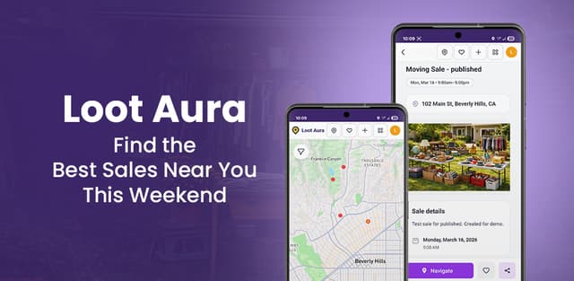 LootAura · Yard Sales Near You | Loot Aura screenshot 1