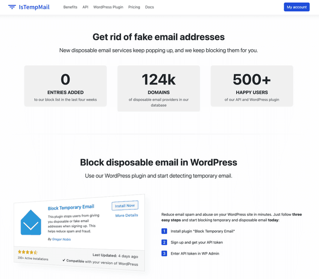 IsTempMail screenshot 2