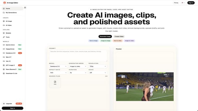 AI Image Editor screenshot 1