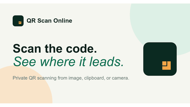 QR Scan Online screenshot 1