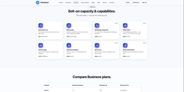 Workatool screenshot 2