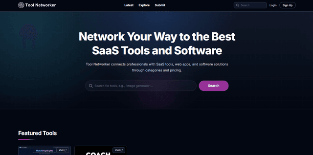 Tool Networker screenshot 2