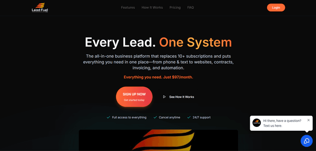 Lead Fuel CRM screenshot 1