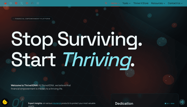 ThriveXDNA screenshot 1