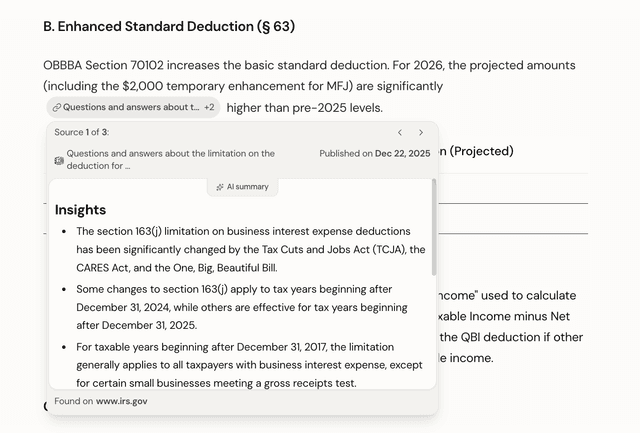 Feather Tax AI | Professional AI Tax Assistant for CPAs screenshot 3