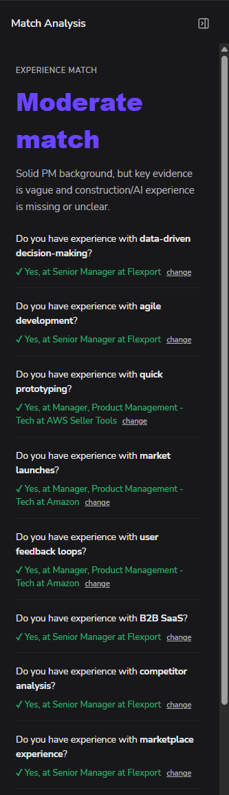 Resume Tailor screenshot 4