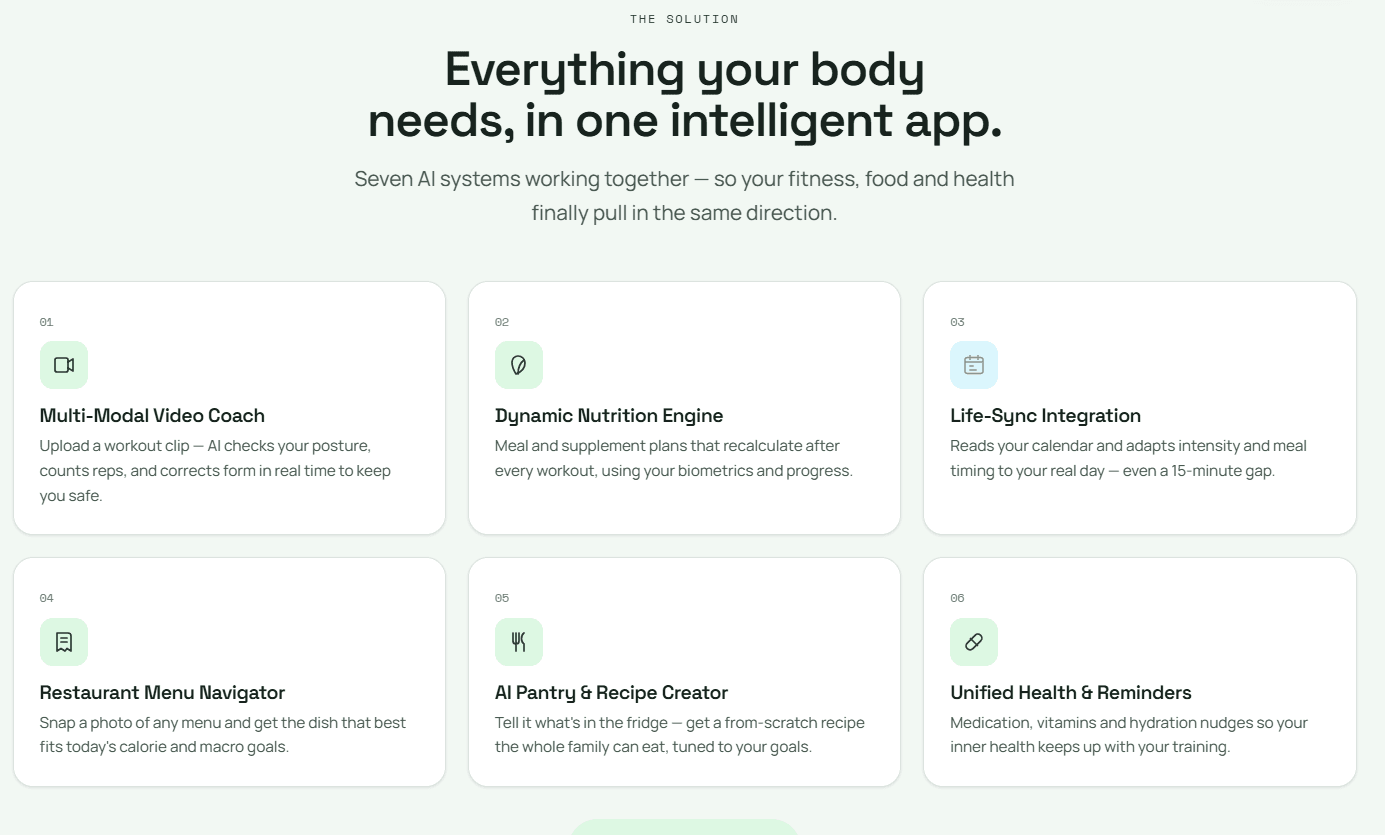FoodNutrix — Your AI Wellness Coach, in Your Pocket screenshot 3