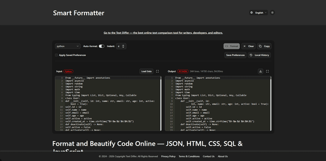 Text Differ screenshot 3