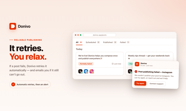 Social Media Scheduler at a Fair Price | Donivo screenshot 4