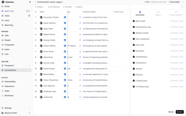Staminaio screenshot 2