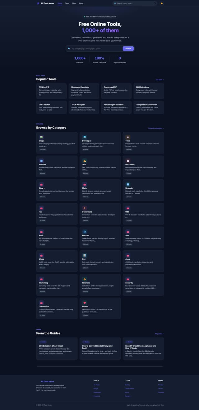 All Tools Verse screenshot 1