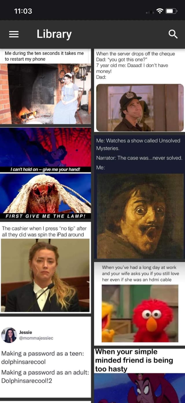 Meme Library screenshot 2
