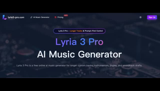 Lyria AI screenshot 1