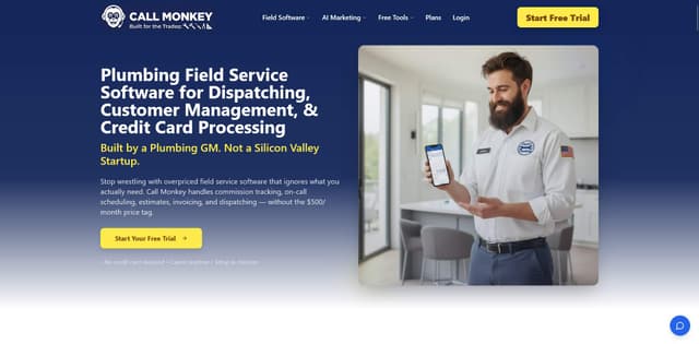 Call Monkey Home Service Software screenshot 1