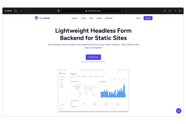DropForm screenshot 1