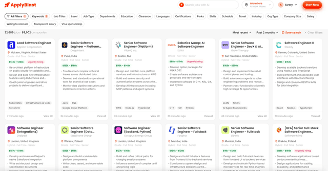 ApplyBlast screenshot 1