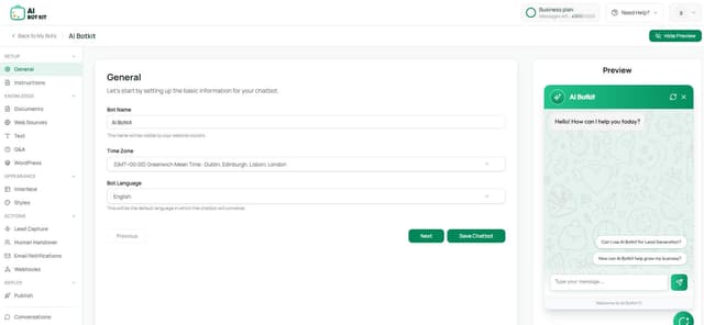 AI Botkit screenshot 1