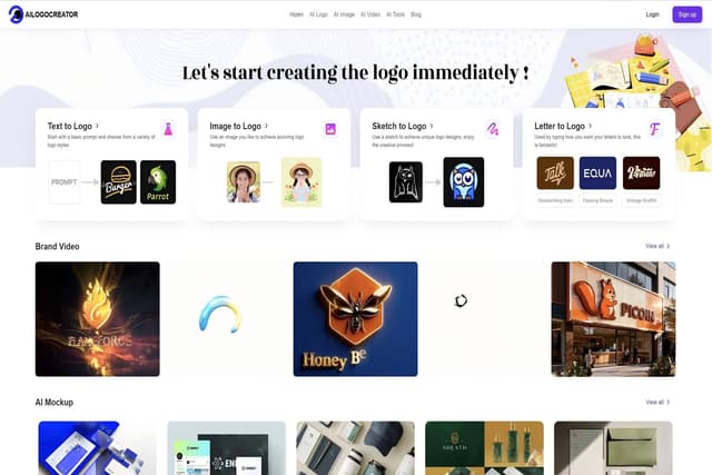 AILogoCreator screenshot 1