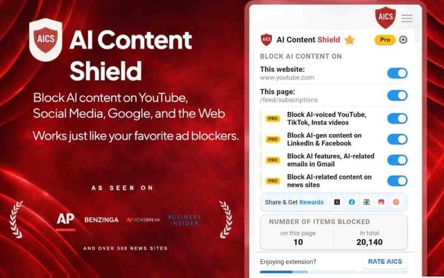 AI Content Shield screenshot 1