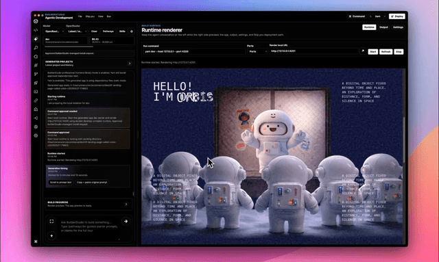 BuilderStudio screenshot 1