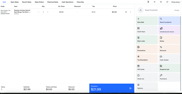 Pointofsale.net screenshot 3