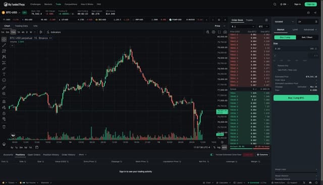 MyFundedPerps screenshot 2