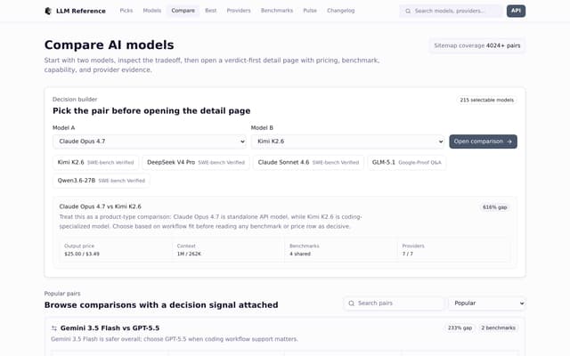 LLM Reference screenshot 2
