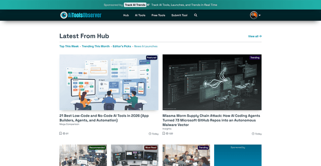 AiToolsObserver screenshot 4