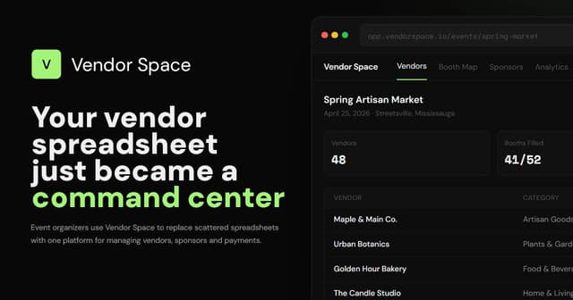 Vendor Space screenshot 1