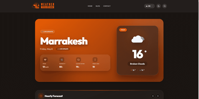 Weather Marrakech screenshot 1