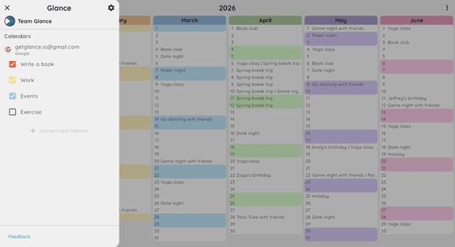 Glance screenshot 7