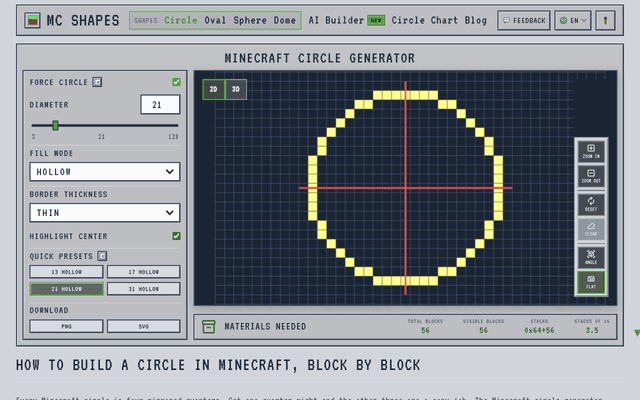 MC Shapes screenshot 1