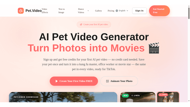 Pet.Video screenshot 1