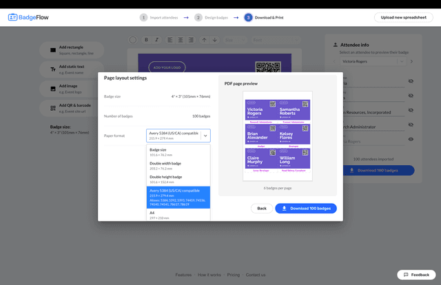BadgeFlow screenshot 2