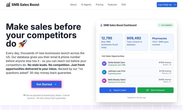 SMB Sales Boost screenshot 1