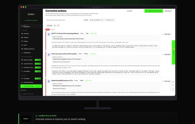 GEO AI MENTION screenshot 2