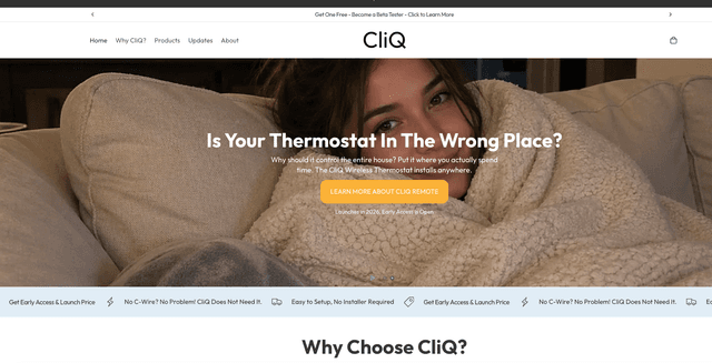 CliQ For Home screenshot 1