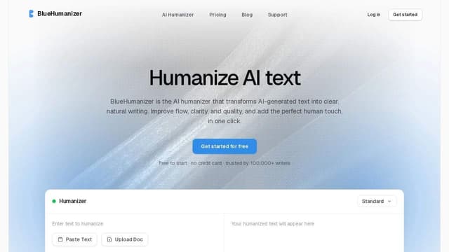 BlueHumanizer screenshot 2